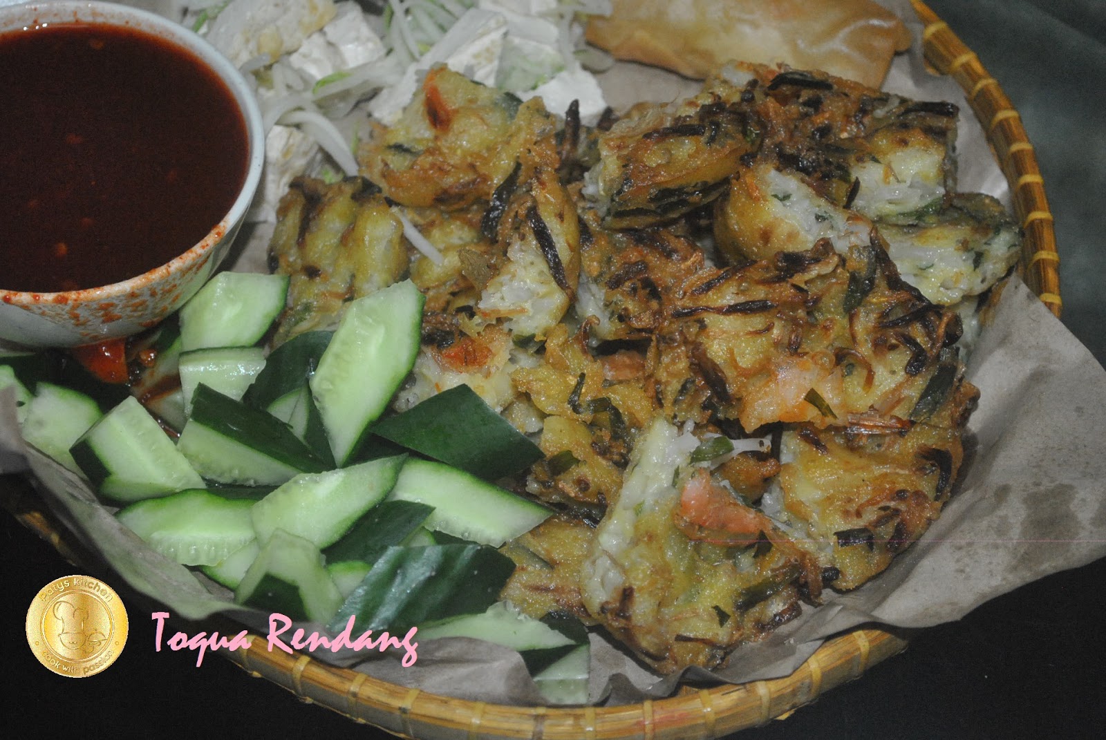 PATYSKITCHEN TOKUA RENDANG / CUCUR UDANG TOFU GORENG