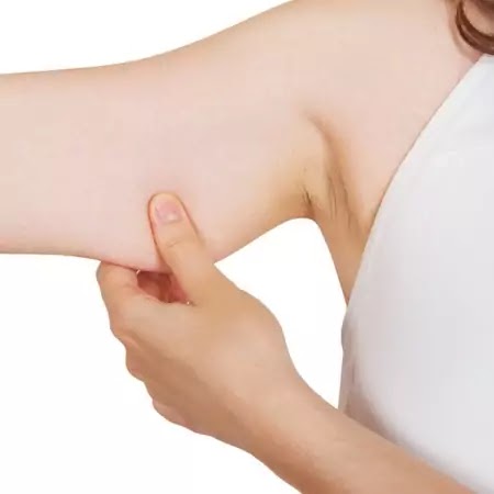 Arm fat lose tips at home