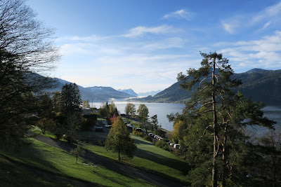 Oberägeri, view from the hotel