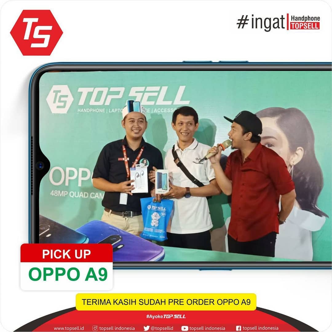 Topsell Kenalkan Oppo A9 2020 Dan Pre Order