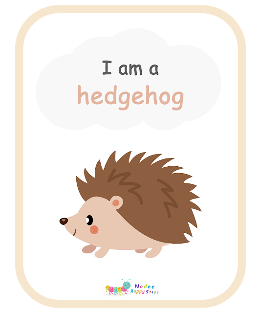 Guessing for Kids -  Who am I? - I am a hedgehog