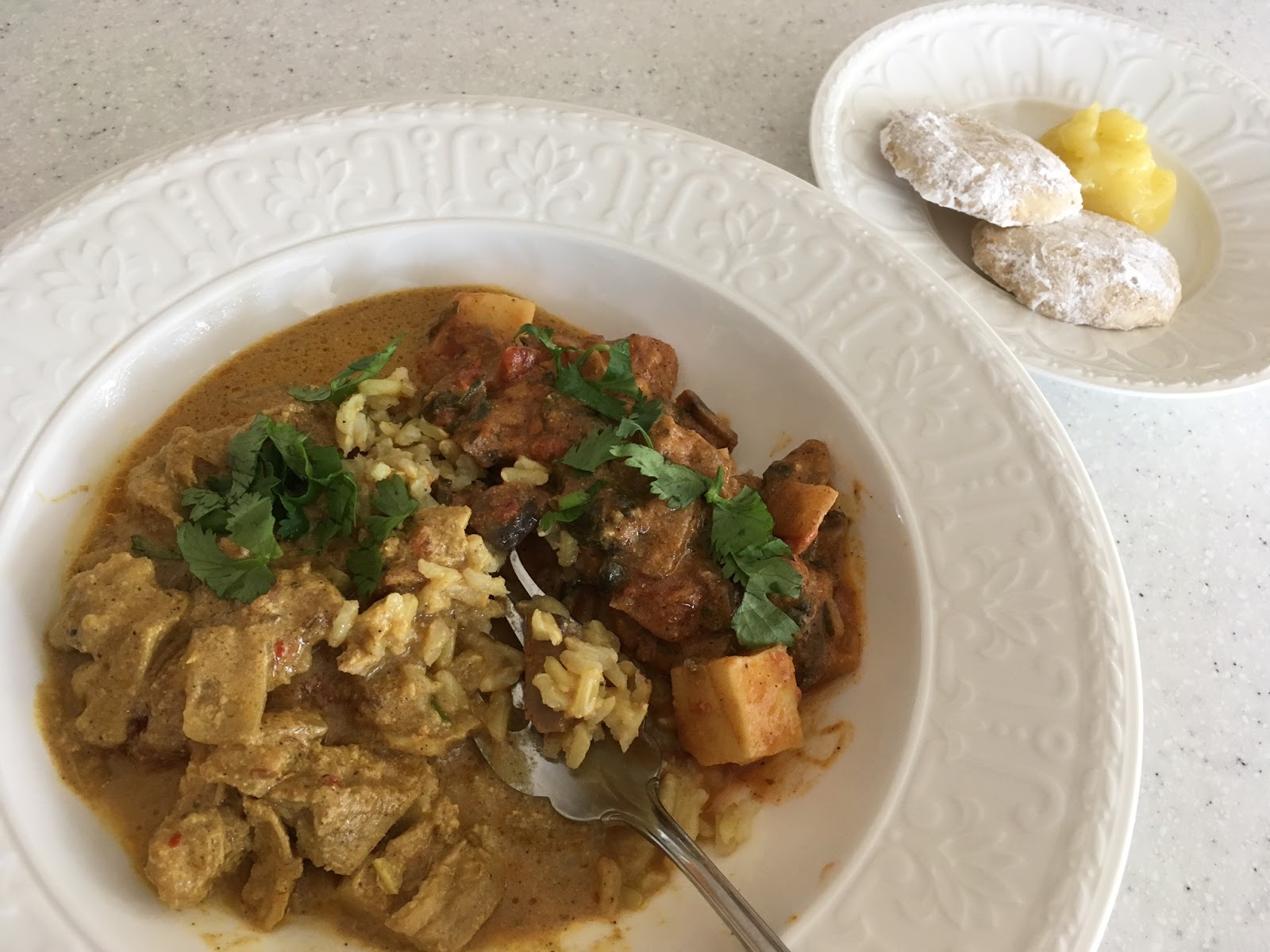 Successfully Gluten Free! Homemade Butter Chicken