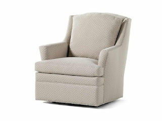 Jessica Charles Living Room Cagney Swivel Chair Zoom swivel chairs living room high quality white cream with crucial pattern pillowy quality