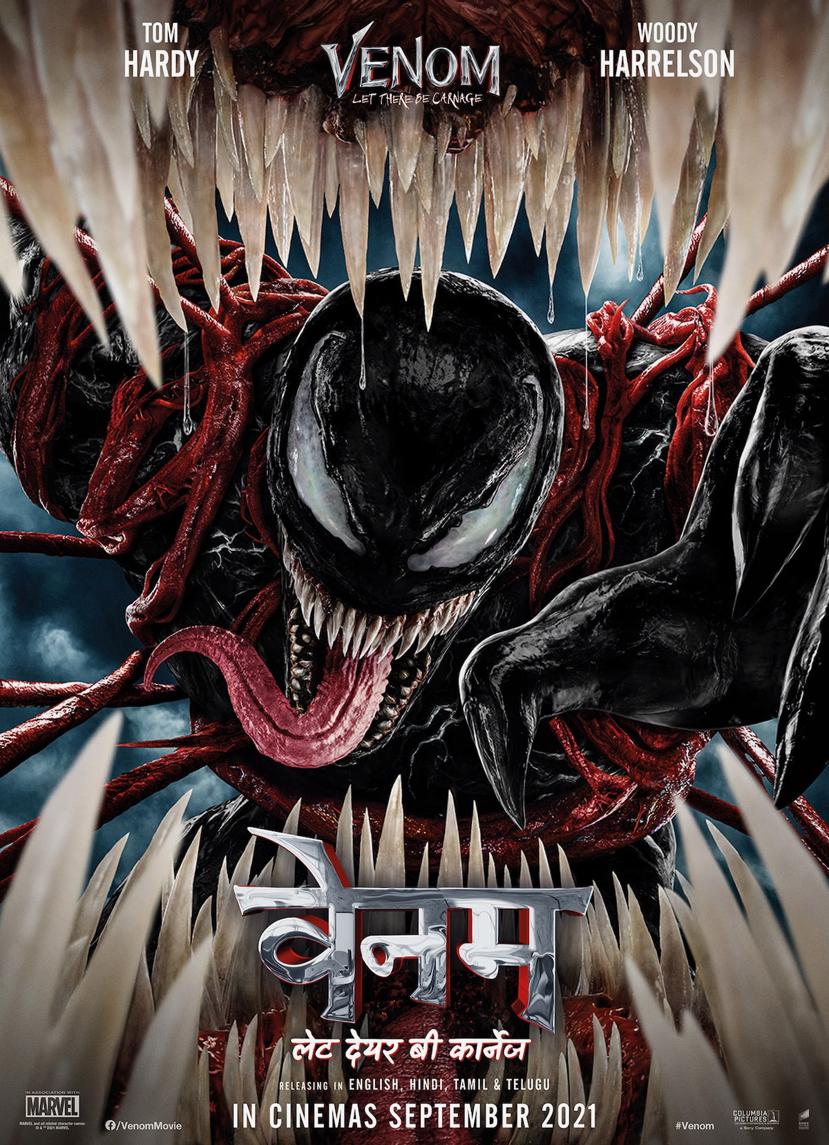 Venom 2 : Let There Be Carnage (2021) [English-Hindi] Dual Audio
