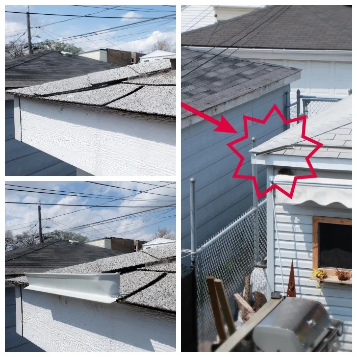 tweaking the gutter alternative with additional drip edge