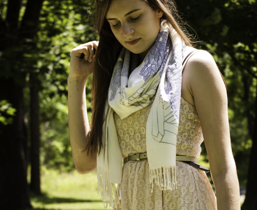 Wear Abouts: Summer Scarf