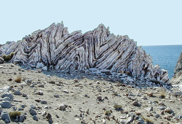 Amazing Folding Rocks at Agia Pavlos
