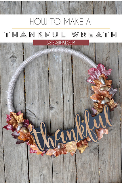 how to make a thanksgiving wreath