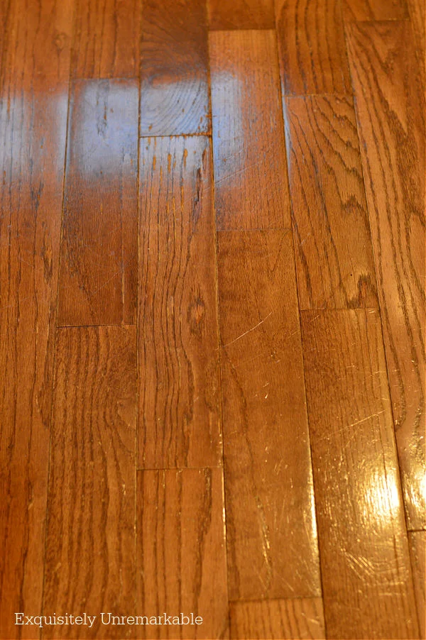 Repaired Wood Floor