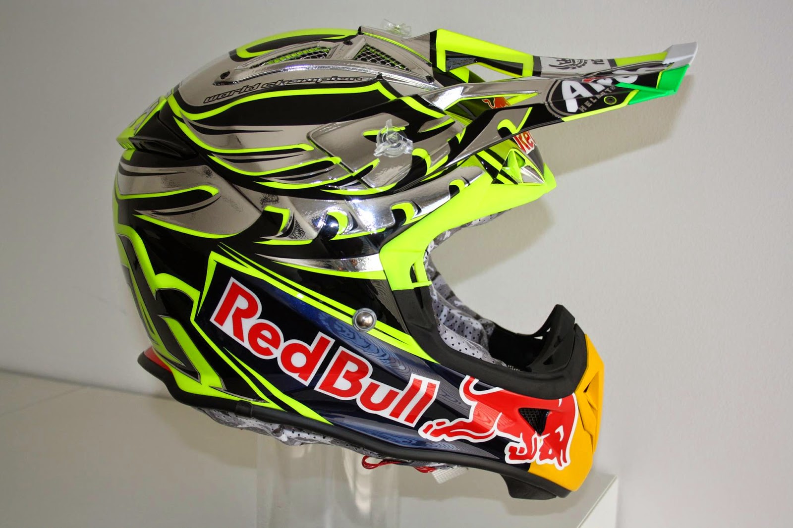 Tony Cairoli Airoh Helmet Bargy Design Airoh Children Cross Mc