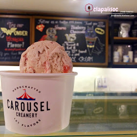 Carousel Creamery Strawberry Balsamic Ice Cream