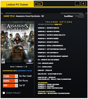 Assassin's Creed Origins v1.5.1 (+20 Trainer) [LinGon]