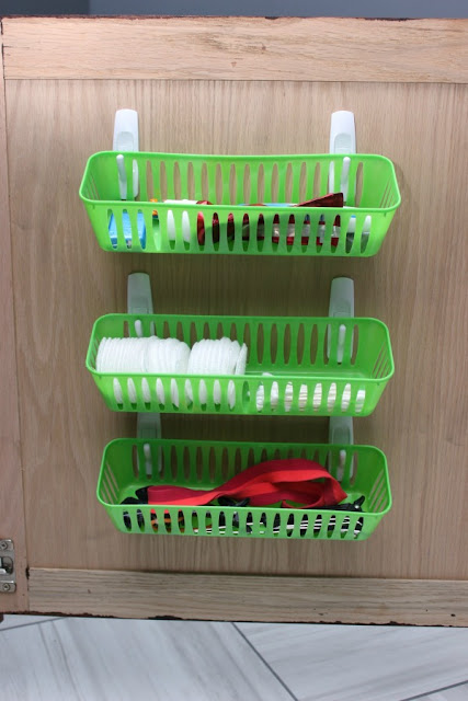 12 Ways to Organize with Command Hooks - organize stuff on the back of the door :: OrganizingMadeFun.com