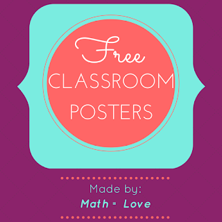 Math \u003d Enjoy: Cost-free Clroom Posters picture about Free Printable Classroom Posters known as Math \u003d Enjoy: Free of charge Clroom Posters