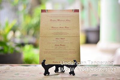 Undangan Pernikahan murah di Tangerang