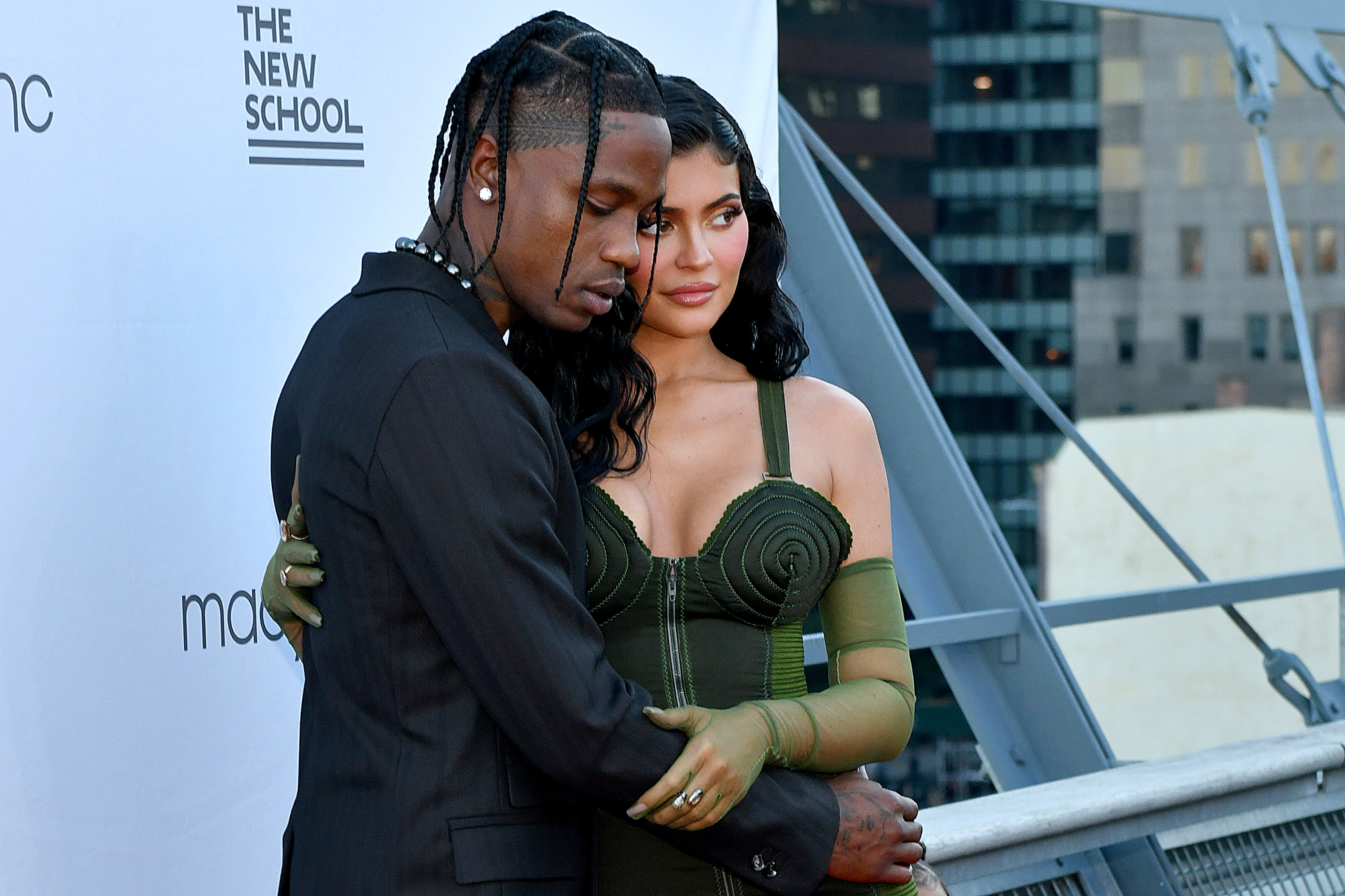 Kylie Jenner And Travis Scott Post New Year's Instagrams
