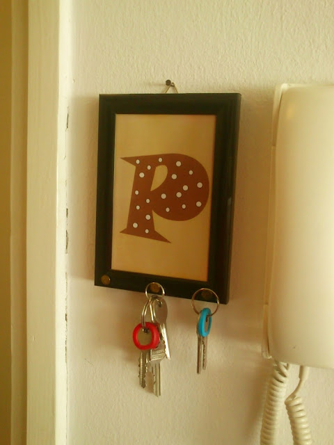 DIY držač ključeva