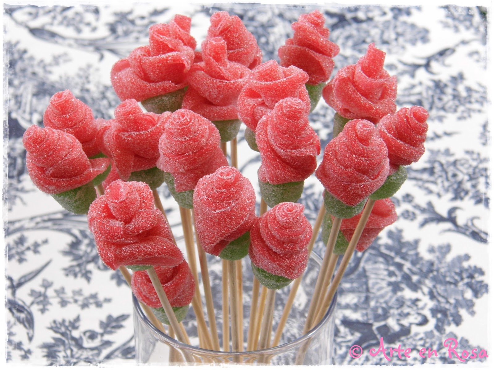 Arte en Rosa ♥ Rosas de Regaliz