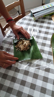 Petits nems fermentés du centre du Viêt Nam -"tré huế" ;Petits nems fermentés du centre du Viêt Nam -"tré huế"