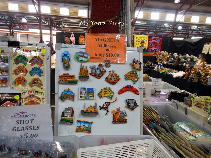 Souvenir Shopping in Queen Victoria Market Melbourne, Australia