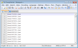 dominoc925: Use Notepad++ for comparing lists