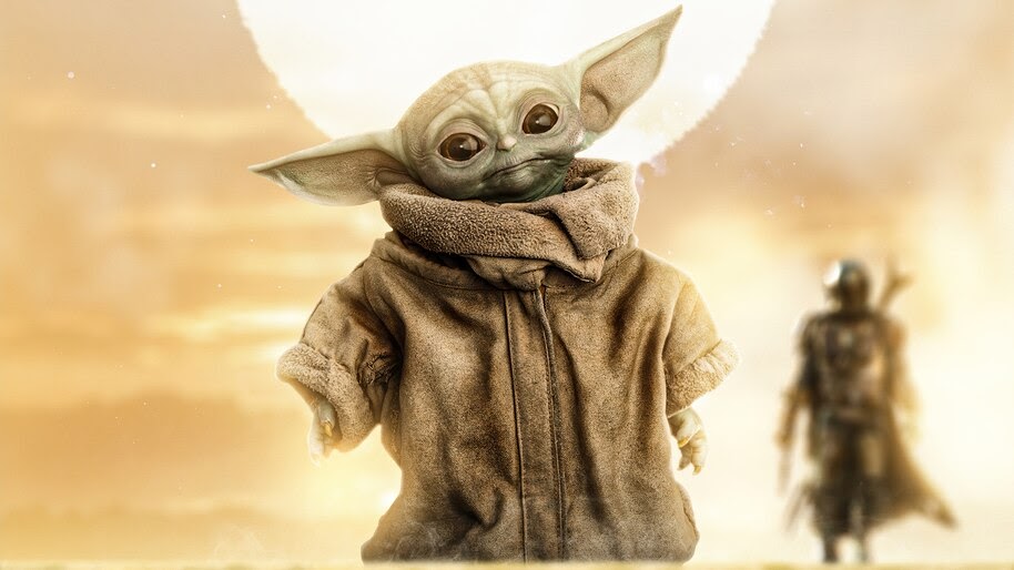 Baby Yoda, The Mandalorian, 4K, #5.2841 Wallpaper