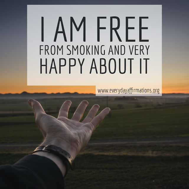 Positive Affirmations to overcome addiction to smoking cigarettes