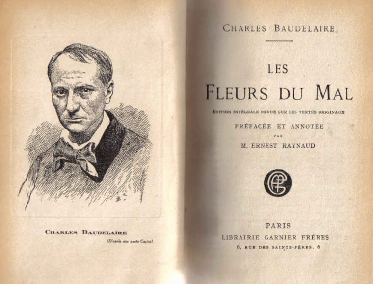 THE GRANDMA'S LOGBOOK ---: CHARLES BAUDELAIRE PUBLISHES 'LES FLEURS DU MAL'