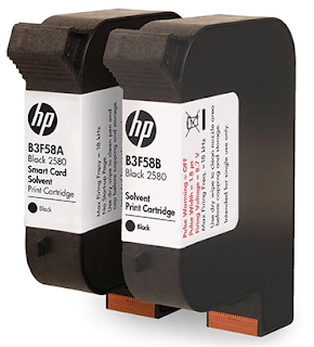HP B3F58B - 2580 Solvent Black Ink Cartridge