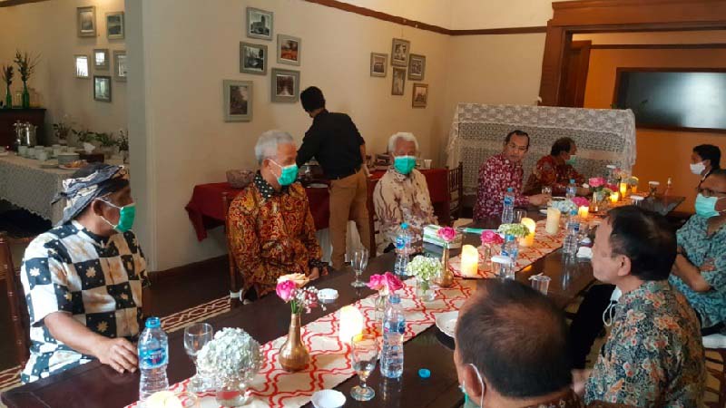 Ganjar Pranowo Ketemu Para Tokoh Jabar, Ini yang Dibahas