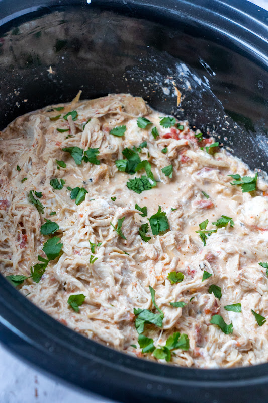 Slow Cooker Creamy Chicken Tacos Recipe