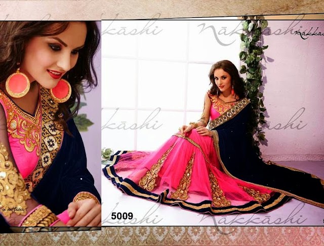 Stylish Sarees Collection For Young Brides By Indian Nakkashi From  Summer 2014