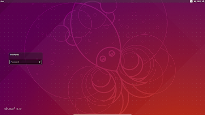 Ubuntu 18.10 Unity Lockscreen