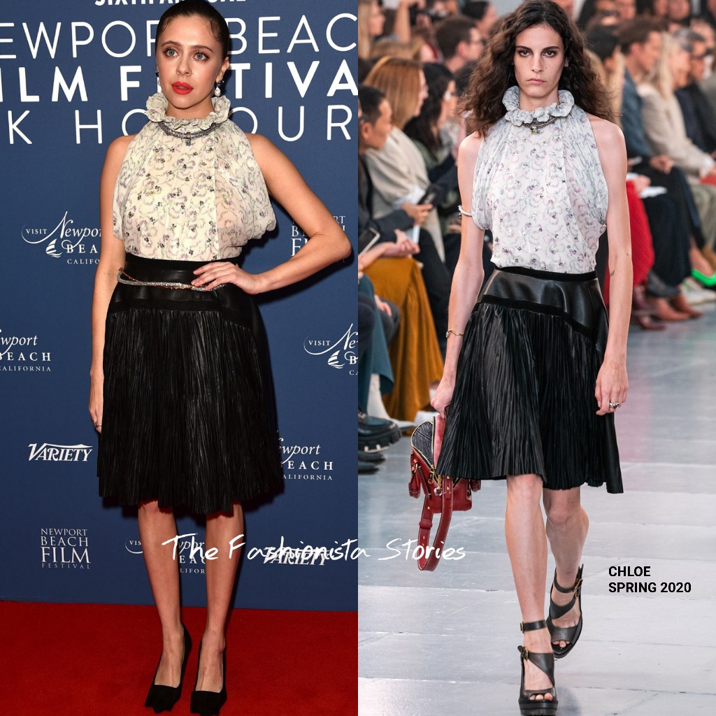 Bel Powley & Erin Doherty at the 2020 Newport Beach Film Awards