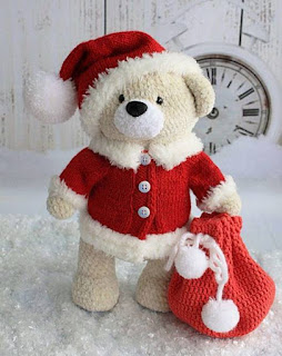 PATRON GRATIS OSO NAVIDAD AMIGURUMI 47112