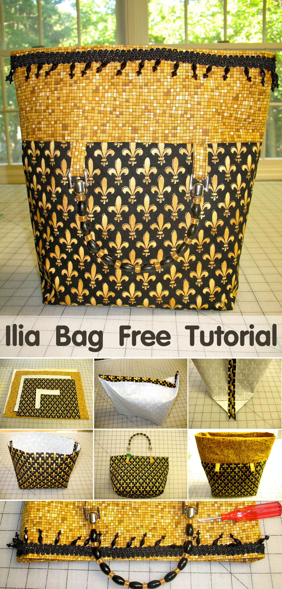 Ilia Bag – Free Sewing Tutorial
