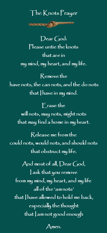 Fr. John Murphy&rsquo;s Blog: The Knots Prayer