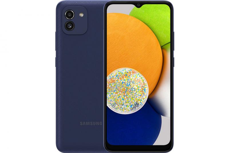 Điện thoại Samsung Galaxy A03 3GB/32GB Xanh dương – Hàng chính hãng