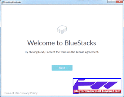Cara instal  bluestacks di PC