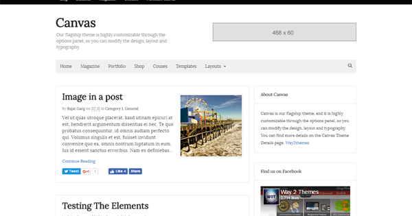  Canvas Niche Blogger Template 