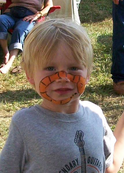snake face painting