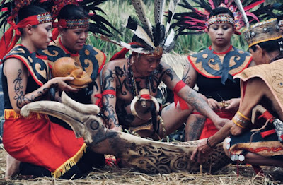 The Dayak Way of Delivering the Spirit of Death