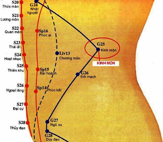 huyệt kinh môn