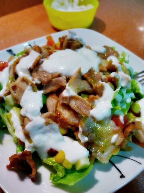  ENSALADA DE KEBAB CON SALSA DE YOGUR / MASTHER BENITEZ 