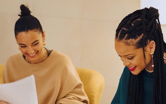 Welcome To Beautyful Makeover's Blog: Rihanna & Amina Muaddi’s Limited ...