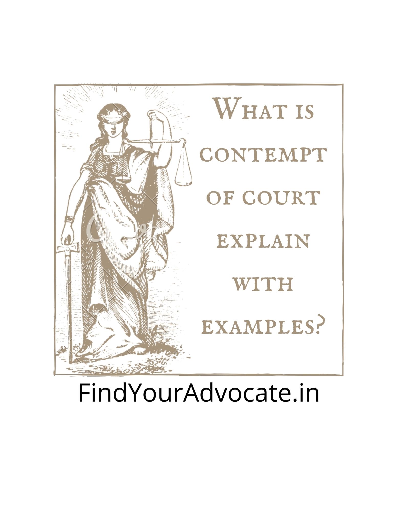 What is contempt of court explain with examples What is contempt of court explain with examples