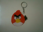 Keychain Angry Bird...Grrrr