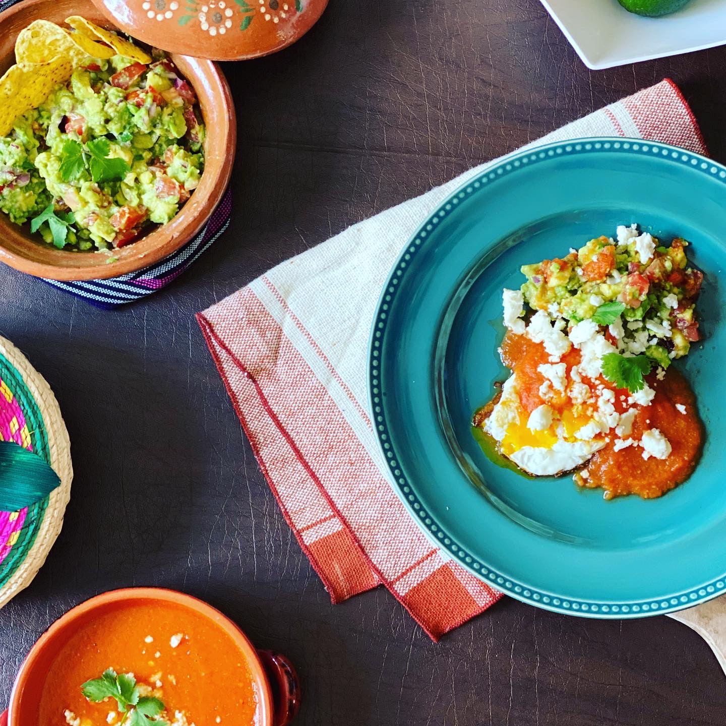 Quesadilla, Guacamole & Salsa Roja with Silvia Recipes in the Quarantine