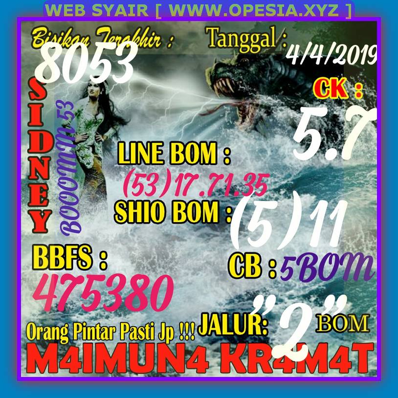 18+ Zonacodot Kamis Sdy