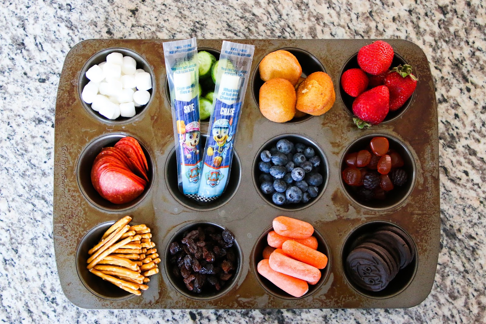 After School Muffin Tin Snack Tray